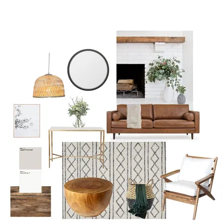 Modern Living Room Interior Design Mood Board by Simoné on Style Sourcebook