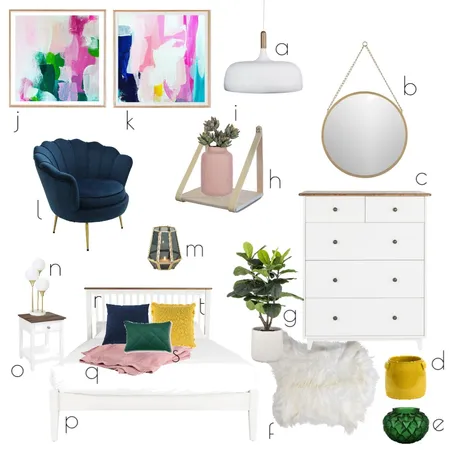 Tami_Bedroom 2 Interior Design Mood Board by Courtney.Scott on Style Sourcebook