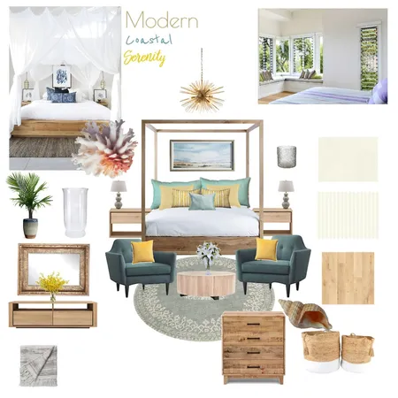 Modern Coastal Serenity Interior Design Mood Board by Tessa on Style Sourcebook