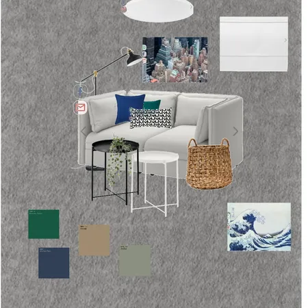 חדר משפחה Interior Design Mood Board by ruth steg on Style Sourcebook