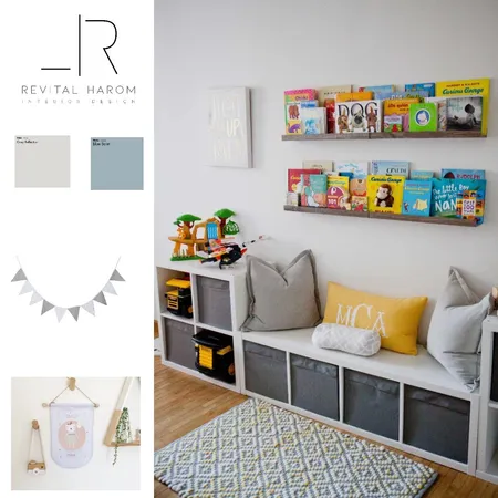 חדר משחקים Interior Design Mood Board by revitalharom on Style Sourcebook