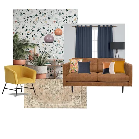 retro mood bord Interior Design Mood Board by Maya kaplan on Style Sourcebook