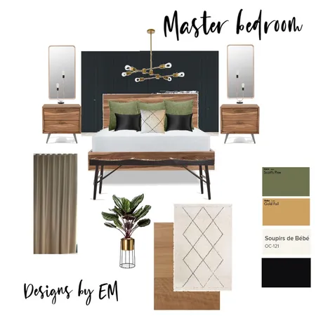 MasterBedroom M&N Interior Design Mood Board by Emani Hamouda on Style Sourcebook