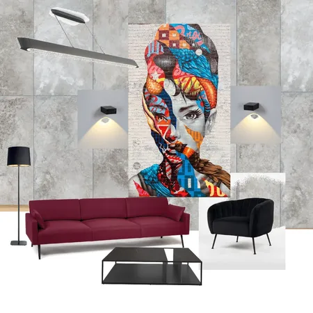 Urban living room Interior Design Mood Board by Hila yaakov on Style Sourcebook