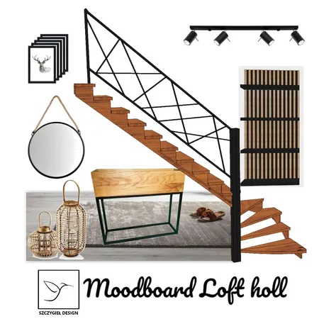 loft holl Interior Design Mood Board by SzczygielDesign on Style Sourcebook