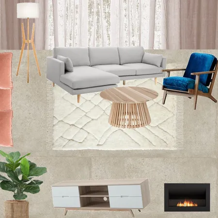 Living room Calcium Interior Design Mood Board by Lozcalla on Style Sourcebook