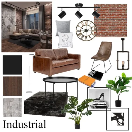 Industrial Design Moodboard Interior Design Mood Board by johnalemon on Style Sourcebook