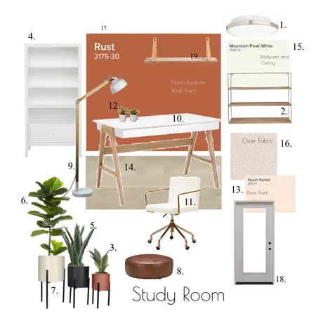 Study room Interior Design Mood Board by GinelleChavez on Style Sourcebook