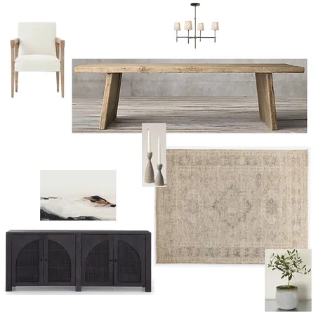 Dining Room Interior Design Mood Board by W+M Interiors on Style Sourcebook