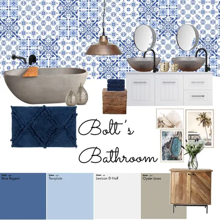 Bolt’s Bathroom Interior Design Mood Board by Bolt Design on Style Sourcebook