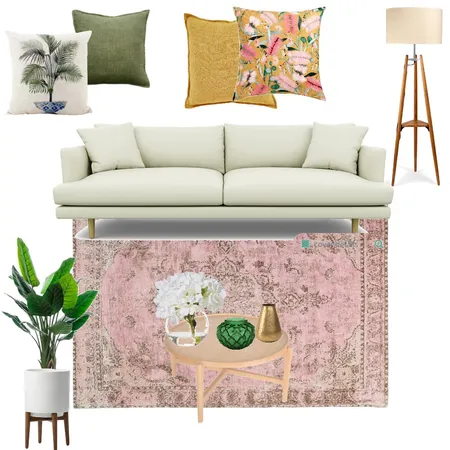 Living room 2 Interior Design Mood Board by Be on Style Sourcebook