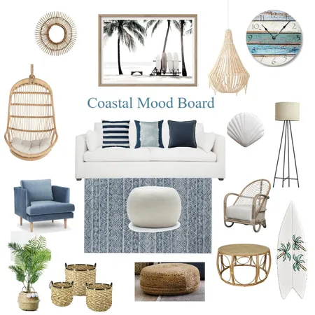 Coastal mood board Interior Design Mood Board by MONIKA RANI on Style Sourcebook