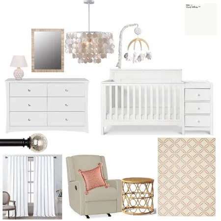 Whitestone Project - Nursery Interior Design Mood Board by Handled on Style Sourcebook
