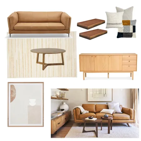 Mid Century Living Interior Design Mood Board by nadine.ferreri on Style Sourcebook