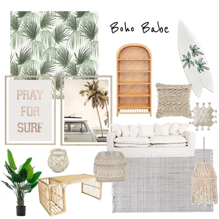 Boho Babe Interior Design Mood Board by belotdesigns on Style Sourcebook