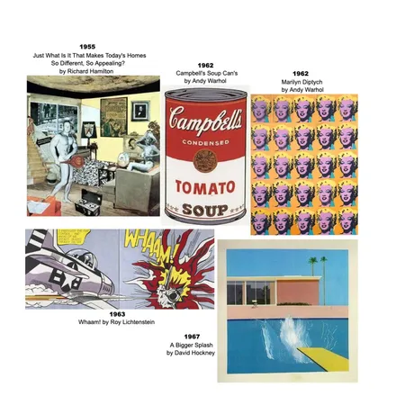 Pop Art Interior Design Mood Board by Sole Interiors on Style Sourcebook