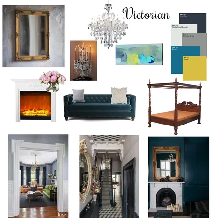 Victorian Interior Design Mood Board by SarahMHunt on Style Sourcebook