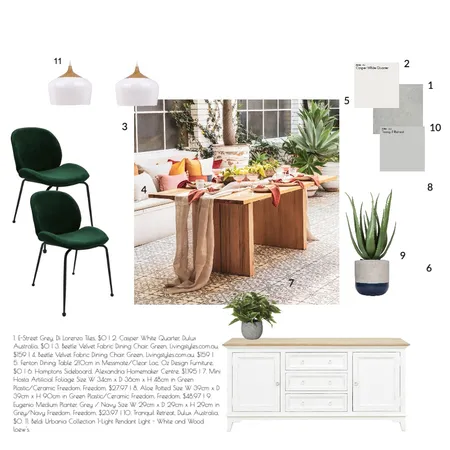 Assignment 9  dining Interior Design Mood Board by DaniCruz on Style Sourcebook