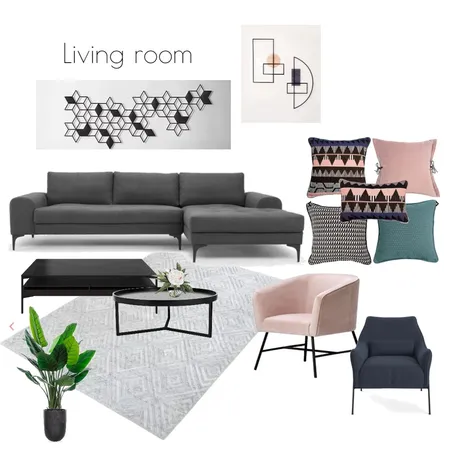 Yair & Yfat living room Interior Design Mood Board by hilayulzari on Style Sourcebook