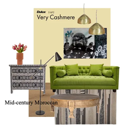 Mid-century Moroccan Interior Design Mood Board by Annemarie de Vries on Style Sourcebook