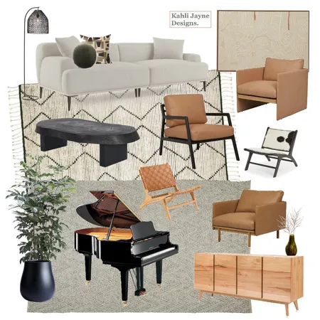 Australiana Minimalist Living v3 Interior Design Mood Board by Kahli Jayne Designs on Style Sourcebook