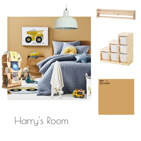 Harry's Room Interior Design Mood Board by RBurling on Style Sourcebook
