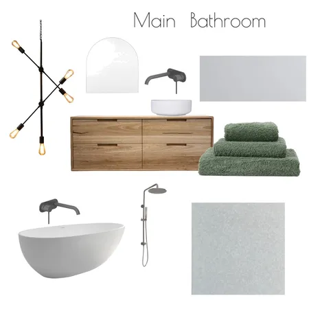 Main Bathroom Interior Design Mood Board by RBurling on Style Sourcebook