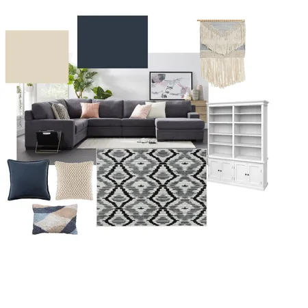 Blue basement Interior Design Mood Board by janiehachey on Style Sourcebook