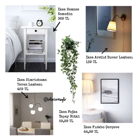 yatak odası 2 Interior Design Mood Board by didiroy on Style Sourcebook
