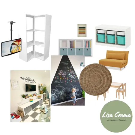 Kellie Lock Playroom Interior Design Mood Board by Lisa Crema Interiors and Styling on Style Sourcebook