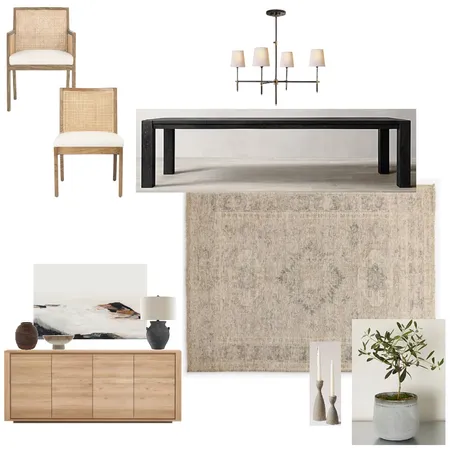 Dining Room II Interior Design Mood Board by W+M Interiors on Style Sourcebook