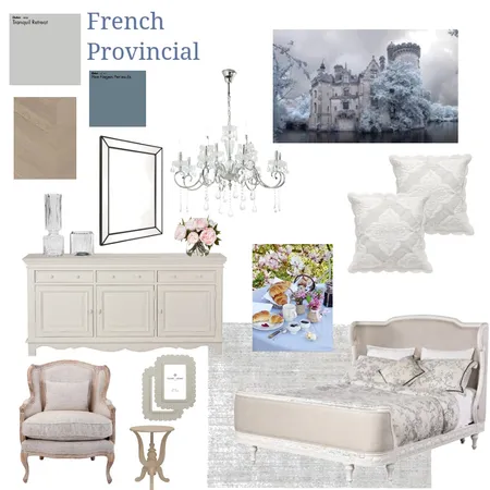 French Provincial Interior Design Mood Board by MeMu Interiors & Decor on Style Sourcebook