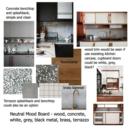 Georgie Damon grey neutral option Interior Design Mood Board by Susan Conterno on Style Sourcebook