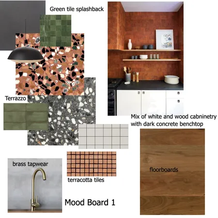 Georgie Damon kitchen option 1 Interior Design Mood Board by Susan Conterno on Style Sourcebook