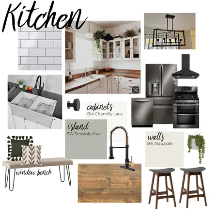 Katie's Kitchen Interior Design Mood Board by janiehachey on Style Sourcebook