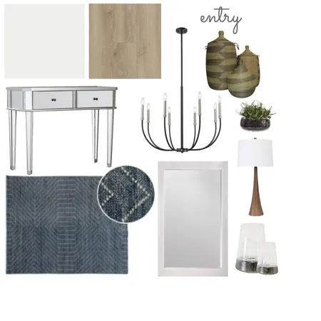Marie entry Interior Design Mood Board by DANIELLE'S DESIGN CONCEPTS on Style Sourcebook