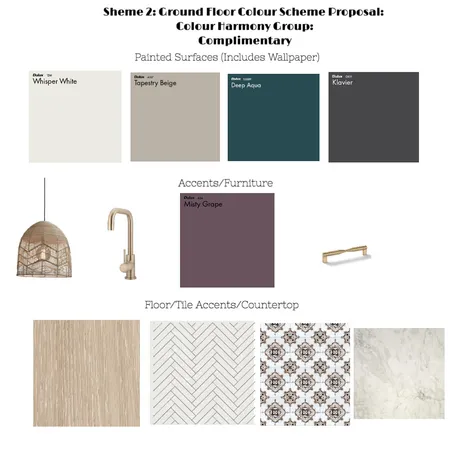 IDI Colour Scheme Interior Design Mood Board by Sandrock Interior Design on Style Sourcebook
