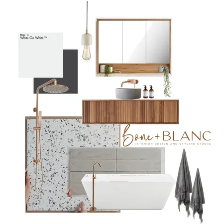 Modern 3 Interior Design Mood Board by bone + blanc interior design studio on Style Sourcebook