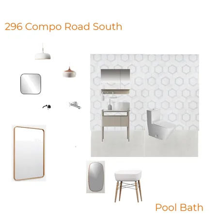 296 CRS Pool Bath Interior Design Mood Board by Cynthia Vengrow on Style Sourcebook