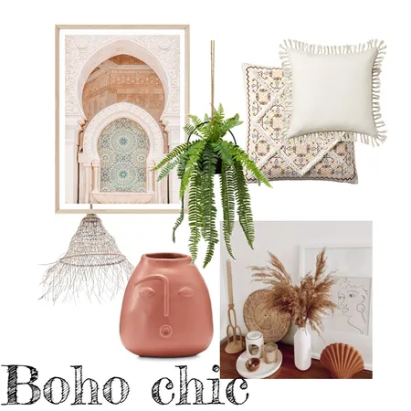 boho chic Interior Design Mood Board by evasaunders on Style Sourcebook