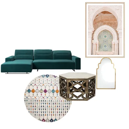 Moroccan Lounge Interior Design Mood Board by Sumaiya on Style Sourcebook