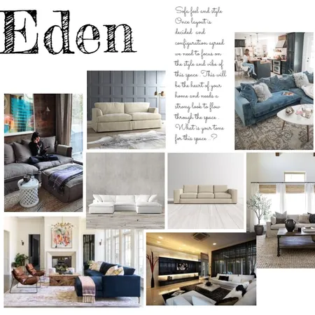 Eden Lounge living 3 Interior Design Mood Board by Colette on Style Sourcebook