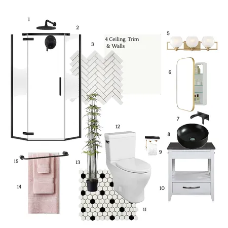 Bathroom Interior Design Mood Board by kalimo25 on Style Sourcebook