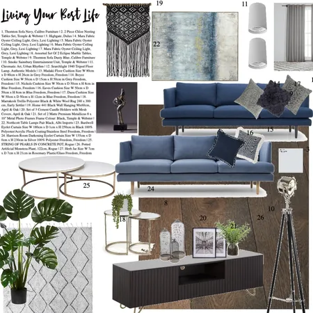 Mod 9 Living your best life Interior Design Mood Board by hknights on Style Sourcebook