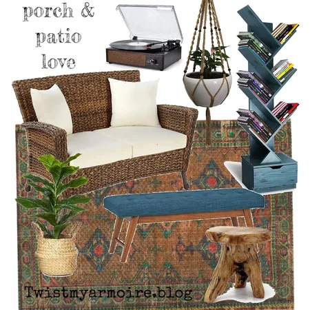 Porch Love Interior Design Mood Board by Twist My Armoire on Style Sourcebook