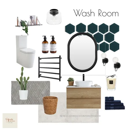 Wash room Interior Design Mood Board by GinelleChavez on Style Sourcebook