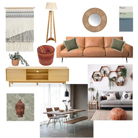 Ceci Boho Style Interior Design Mood Board by Martha.Simon.Home on Style Sourcebook