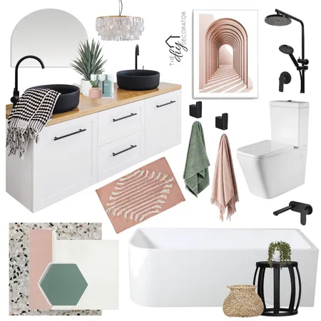 Bathroom Space 2 Interior Design Mood Board by Thediydecorator on Style Sourcebook