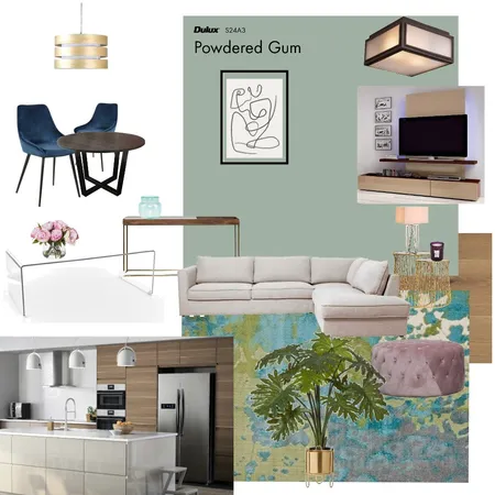 Gyógyfű living room 1 Interior Design Mood Board by Bea Kala on Style Sourcebook