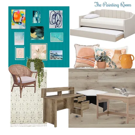Painting Room Interior Design Mood Board by PatriziaD on Style Sourcebook